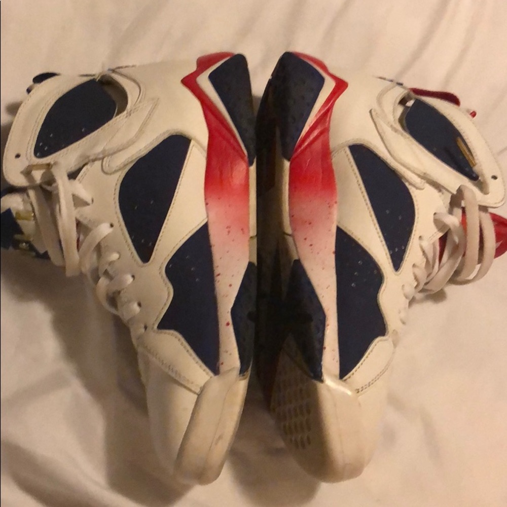 Pair of used Barcelona olímpics Jordan’s #9
